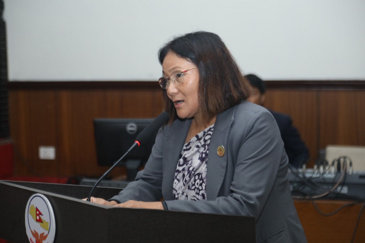 जलवायु न्याय सुनिश्चित गर्न नेपाललाई अन्तर्राष्ट्रिय ऐक्यबद्धता आवश्यक : उपसभामुख राना