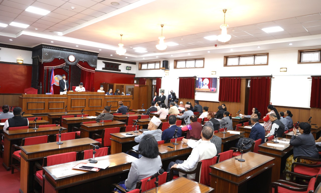 राष्ट्रियसभाः विपद् व्यवस्थापनदेखि संवैधानिक आयोगका विषयमा सांसदद्वारा सरकारको ध्यानाकर्षण