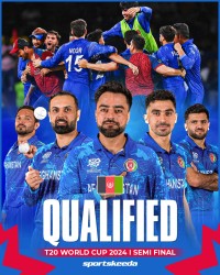 विश्वकप क्रिकेट- अफगानिस्तान सेमिफाइनलमा