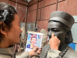 सम्मान स्वरुप स्वर्गीय कलाकार जयनन्द र इन्दिराको प्रतिमूर्ति निर्माण, मंसिर १ गते अनावरण गरिने