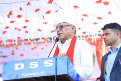 थारू समुदायको हक–हित माओवादी आन्दोलनको उपलब्धि हो  : अध्यक्ष प्रचण्ड