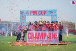 प्रधानमन्त्री कप क्रिकेटको उपाधि त्रिभुवन आर्मी क्लबलाई
