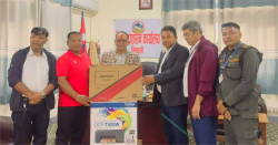  जिल्ला अदालत सिन्धुलीलाई मरिण गाउँपालिकाको सहयोग