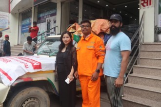 ओभरसिज फ्रेन्डसिप इन्टरनेशनल हस्पिटलद्वारा राहत सामग्री वितरण 