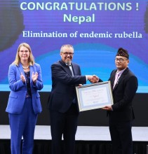 नेपालका महिला स्वयंसेविकालाई ‘जनस्वास्थ्य च्याम्पियन’ अवार्ड