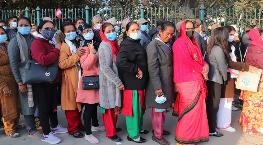 दोस्रो चरणको निर्वाचनमा २५ सय मत खस्यो