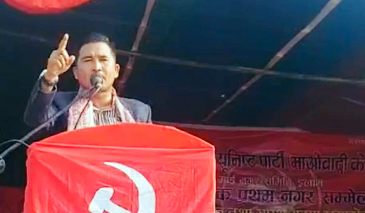 साढे तीन वर्ष देश लुटेको पैसाले एमालेले नारायणी किनारमा भोज गरिरहेको छ : तामाङ