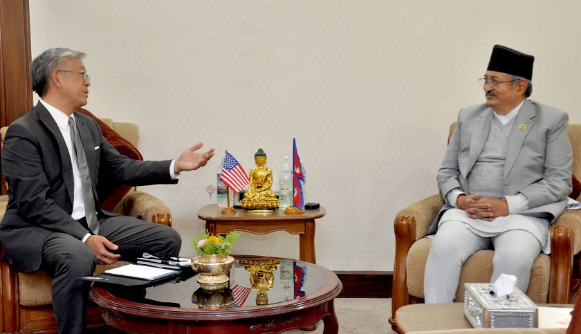 गृहमन्त्री खाँण र अमेरिकी सहायक विदेशमन्त्री लुबीच भेटवार्ता, अमेरिकाले पुर्‍याएको सहयोगलगायत विषयमा छलफल