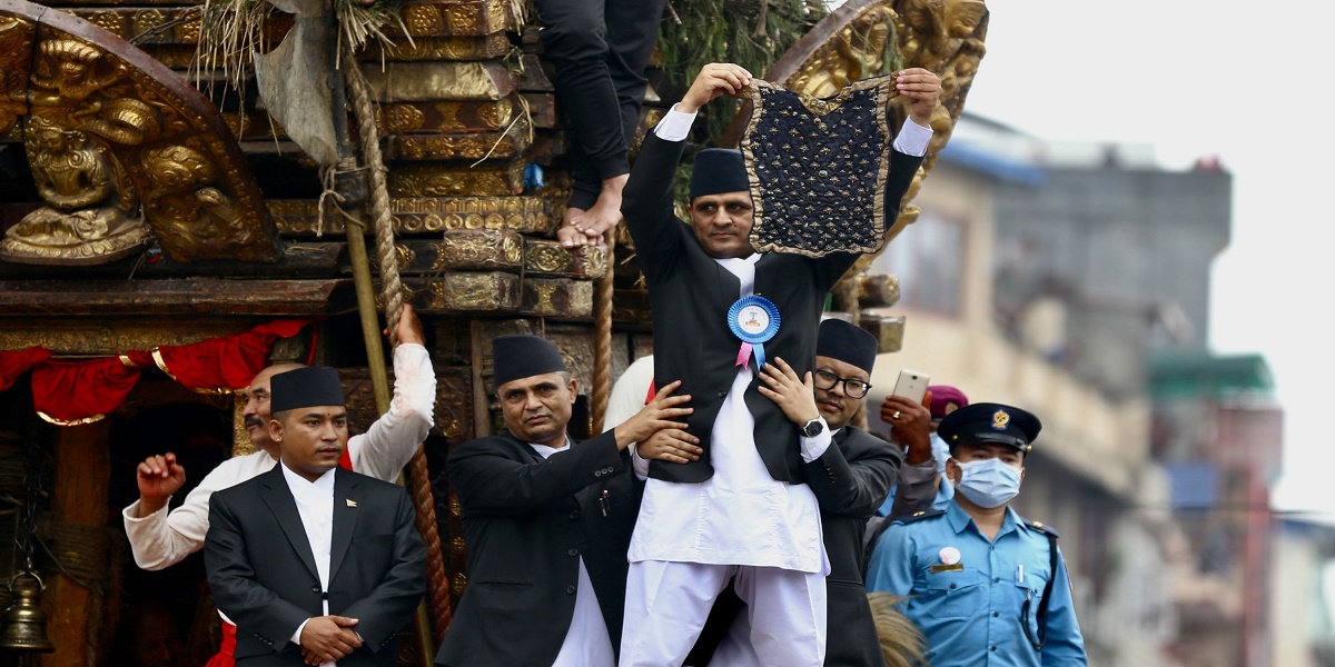 दुई वर्षपछि धुमधामका साथ मनाइयो भोटो देखाउने जात्रा