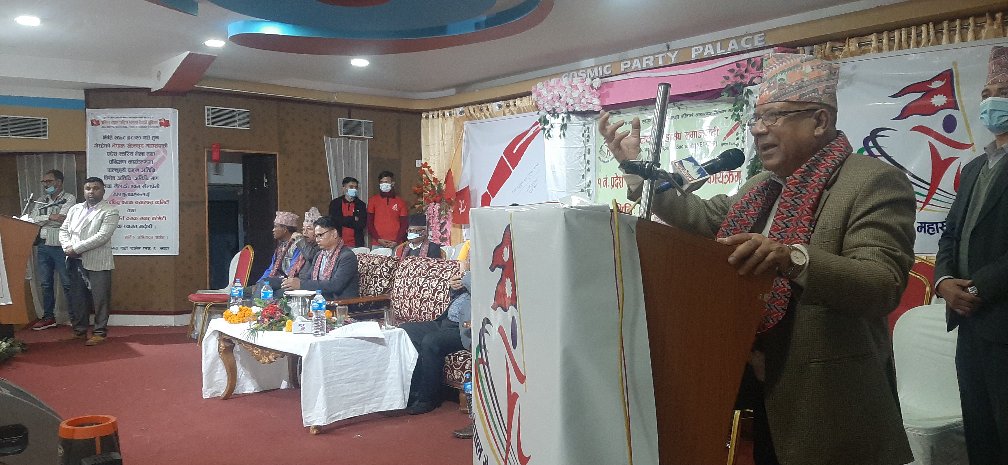 एक वर्ष भित्रै एस पहिलो पार्टी बन्ने माधव नेपालको भनाई